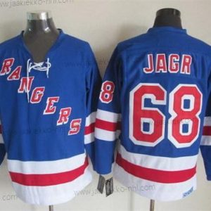 Miesten New York Rangers #68 Jaromir Jagr Sininen Retro CCM Paita