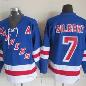 Miesten New York Rangers #7 Rod Gilbert Sininen Retro CCM Paita