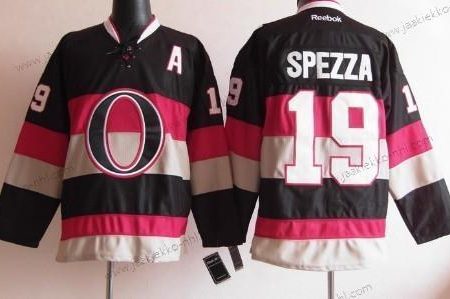 Miesten Ottawa Senators #19 Jason Spezza Musta Vieraspaita Paita