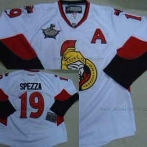 Miesten Ottawa Senators #19 Jason Spezza Valkoinen 2012 All-Star Patch Paita