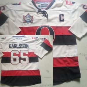 Miesten Ottawa Senators #65 Erik Karlsson 2014 Heritage Klassinen Kerma Paita