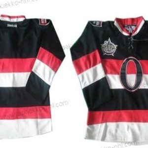 Miesten Ottawa Senators Tyhjä Musta Vieraspaita 2012 All-Star Patch Paita