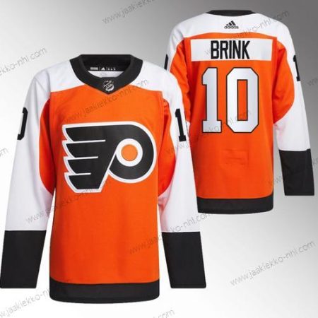 Miesten Philadelphia Flyers #10 Bobby Brink 2023-24 Oranssi Ommeltu Paita