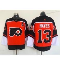 Miesten Philadelphia Flyers #13 Kevin Hayes Oranssi 2021 Käänteinen Retro Aito Paita