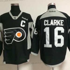 Miesten Philadelphia Flyers #16 Bobby Clarke 2014 Training Musta Paita