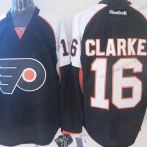 Miesten Philadelphia Flyers #16 Bobby Clarke Musta Paita