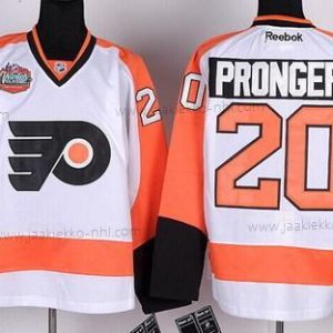 Miesten Philadelphia Flyers #20 Chris Pronger Valkoinen Talvi Klassinen Paita