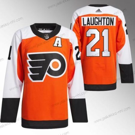 Miesten Philadelphia Flyers #21 Scott Laughton 2023-24 Oranssi Ommeltu Paita