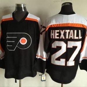 Miesten Philadelphia Flyers #27 Ron Hextall 1997-98 Musta CCM Vintage Paita