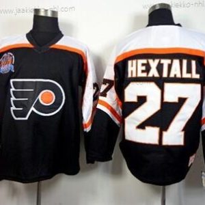 Miesten Philadelphia Flyers #27 Ron Hextall Stanley Cup Musta Retro CCM Paita