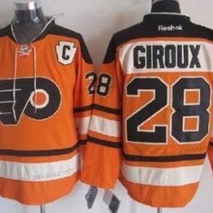 Miesten Philadelphia Flyers #28 Claude Giroux 2012 Talvi Klassinen Oranssi Paita