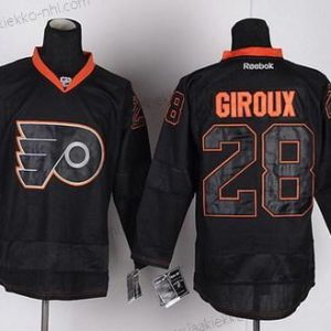 Miesten Philadelphia Flyers #28 Claude Giroux Musta Ice Paita