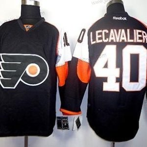 Miesten Philadelphia Flyers #40 Vincent Lecavalier Musta Paita