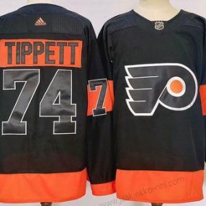 Miesten Philadelphia Flyers #74 Owen Tippett Musta Vaihtopaita Aito Paita