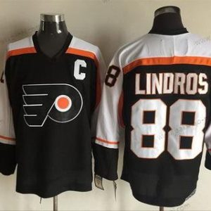 Miesten Philadelphia Flyers #88 Eric Lindros 1997-98 Musta CCM Vintage Paita