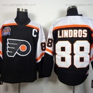 Miesten Philadelphia Flyers #88 Eric Lindros Stanley Cup Musta Retro CCM Paita