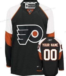 Miesten Philadelphia Flyers Mukautettu Musta Paita