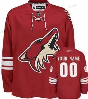 Miesten Phoenix Coyotes Mukautettu Punainen Paita