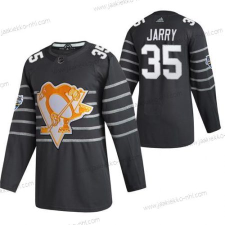 Miesten Pittsburgh Penguins #35 Tristan Jarry Harmaa All Star Ommeltu NHL Paita