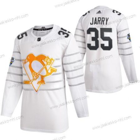 Miesten Pittsburgh Penguins #35 Tristan Jarry Valkoinen All Star Ommeltu NHL Paita