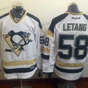 Miesten Pittsburgh Penguins #58 Kris Letang 2014 Stadium Series Valkoinen Paita