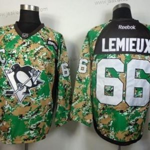 Miesten Pittsburgh Penguins #66 Mario Lemieux 2014 Maastokuvio Paita