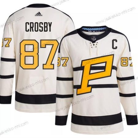 Miesten Pittsburgh Penguins #87 Sidney Crosby Kerma 2023 Talvi Klassinen Ommeltu Paita