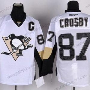 Miesten Pittsburgh Penguins #87 Sidney Crosby Valkoinen Paita