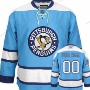 Miesten Pittsburgh Penguins Mukautettu Sininen Paita