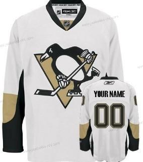 Miesten Pittsburgh Penguins Mukautettu Valkoinen Paita