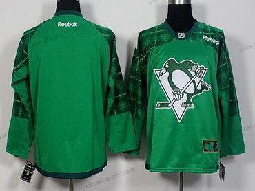 Miesten Pittsburgh Penguins Tyhjä Vihreä 2016 St. Patrick’S Day Jääkiekko Paita