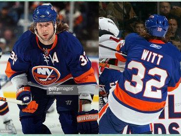 Miesten Reebok New York Islanders #32 Brendan Witt Sininen Paita