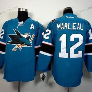 Miesten San Jose Sharks #12 Patrick Marleau 2014 Sininen Paita