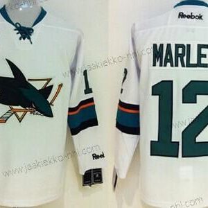 Miesten San Jose Sharks #12 Patrick Marleau 2014 Valkoinen Paita