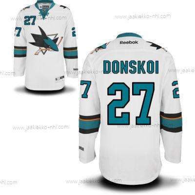 Miesten San Jose Sharks #27 Joonas Donskoi Valkoinen Kolmas paita Jääkiekko Paita