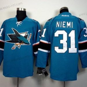 Miesten San Jose Sharks #31 Antti Niemi 2014 Sininen Paita