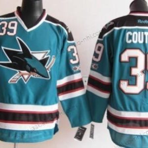 Miesten San Jose Sharks #39 Logan Couture Sininen Paita