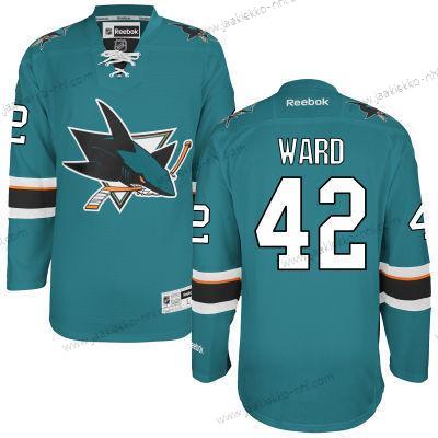 Miesten San Jose Sharks #42 Joel Ward Sinivihreä Kotiottelupaita Paita