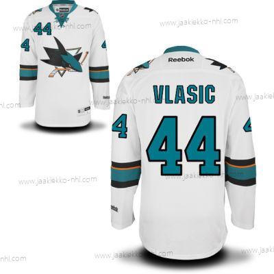 Miesten San Jose Sharks #44 Marc-Edouard Vlasic Valkoinen Kolmas paita Jääkiekko Paita