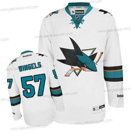 Miesten San Jose Sharks #57 Tommy Wingels Valkoinen Kolmas paita Paita