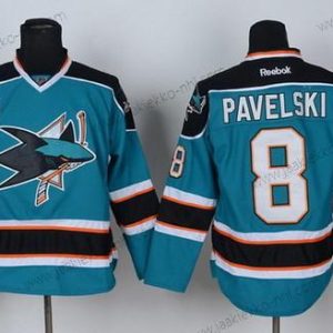 Miesten San Jose Sharks #8 Joe Pavelski Sininen Paita