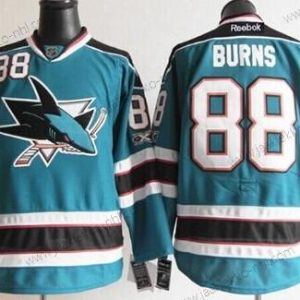 Miesten San Jose Sharks #88 Brent Burns Sininen Paita