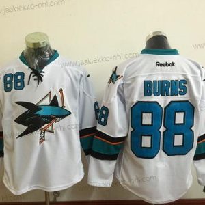 Miesten San Jose Sharks #88 Brent Burns Valkoinen Kolmas paita Jääkiekko Paita