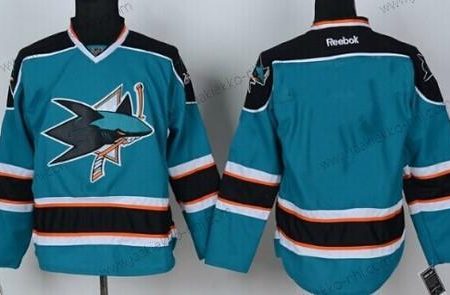 Miesten San Jose Sharks Tyhjä Sininen Paita