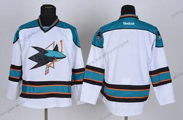 Miesten San Jose Sharks Tyhjä Valkoinen Paita