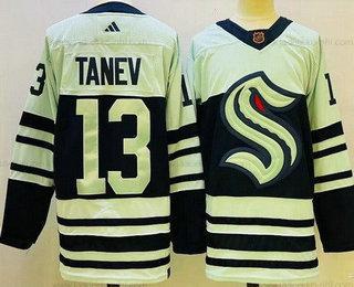 Miesten Seattle Kraken #13 Brandon Tanev Vihreä 2022 Käänteinen Retro Aito Paita