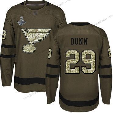 Miesten Sininens #29 Vince Dunn Vihreä Salute to Service Stanley Cup Champions Ommeltu Jääkiekko Paita