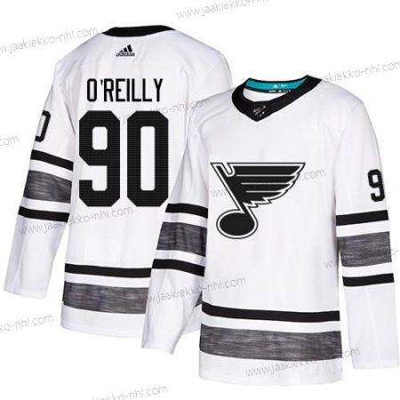 Miesten Sininens #90 Ryan O’Reilly Valkoinen Aito 2019 All-Star Ommeltu Jääkiekko Paita