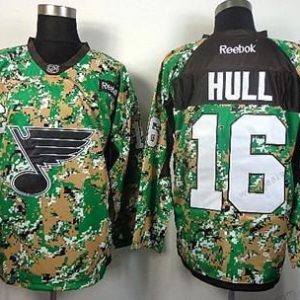 Miesten St. Louis Blues #16 Brett Hull 2014 Maastokuvio Paita