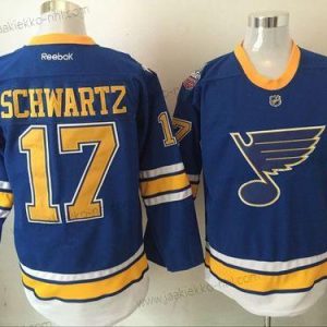 Miesten St. Louis Blues 17 Jaden Schwartz Sininen 2017 Talvi Klassinen Reebok Paita